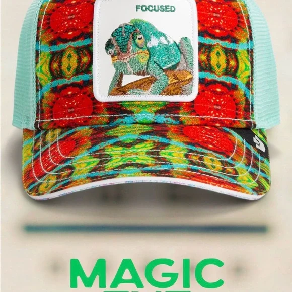 Goorin Bros”MAGIC EYE” Trucker Hat. FOCUSED. SOLD OUT NWT - Picture 15 of 16
